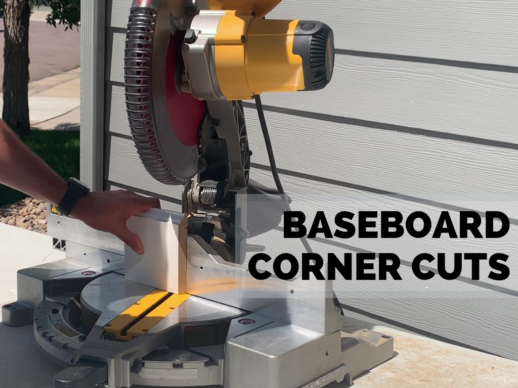 Miter box deals for tall baseboard