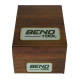 Bend Tool Co. 3/4'' Bullnose Corner Gauge POP Display (Front View - Folded)